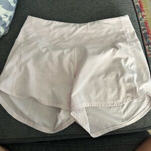 Lululemon speed up high rise short 2.5 flush pink
